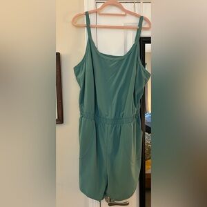 Torrid Active Teal romper